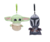 (Mis 0) BABY YODA MANDALORIAN BUDDIES (Star Wars) Portachiavi Peluche 9cm c/Bagclip- 2ass…x120