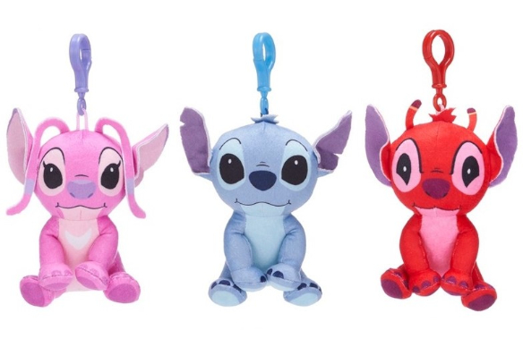 (Mis 0) STITCH Peluche 11cm c/Bagclip – 3ass…x120