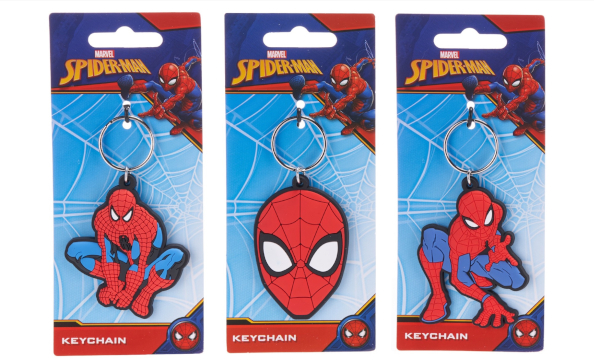 SPIDERMAN Portachiavi 2D In blister 5cm -3ass…x288