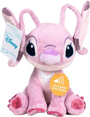 (Mis 9) ANGEL (Stitch Rosa) Peluche con suono 90cm…x1