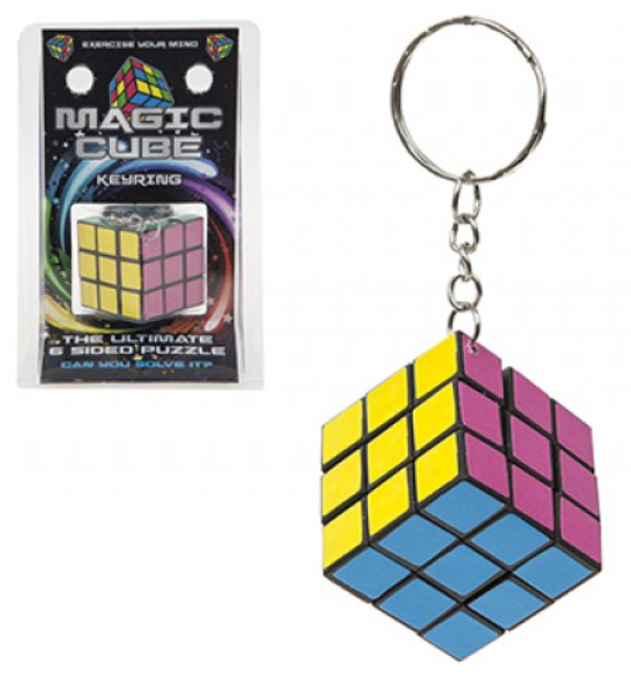 PORTACHIAVI CUBO MAGICO 3cm In blister…x24…x96