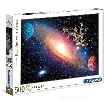 CLEMENTONI PUZZLE 500pz -Stazione Spaziale In scatola 26x35cm…x6