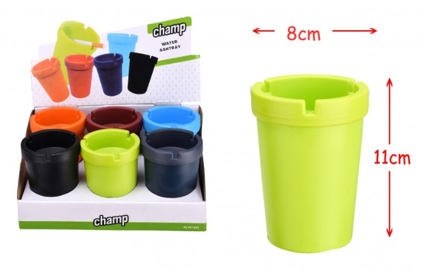 POSACENERE AD ACQUA 11cm -6ass In espo da 6pz…x48