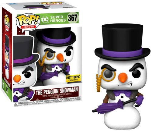 FUNKO POP! DC Comics Penguin Snowman Holiday In box (11x16cm)…x6…x36