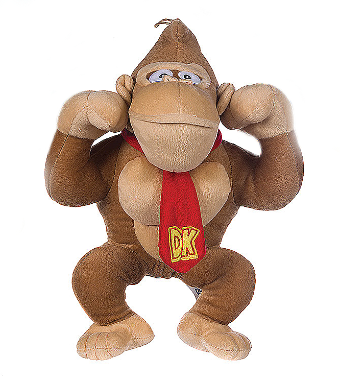 (Mis 3) SUPER MARIO DONKEY KONG SOLO Peluche 25cm…x60