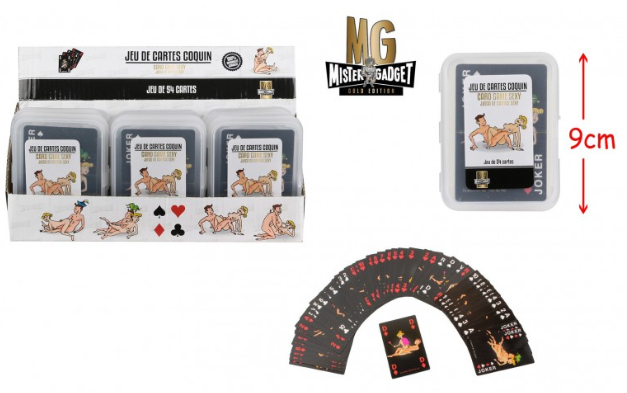 GIOCHI DI 54 CARTE SEXY In espo da 12pz…x48
