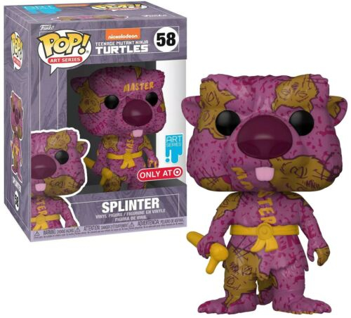 FUNKO POP! Tartarughe Ninja Splinter SPECIAL EDITION In box (12x17cm)…x12