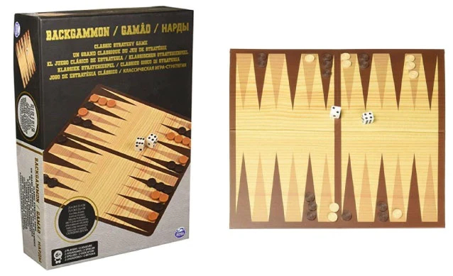 BACKGAMMON Gioco In scatola 19x27cm…x6