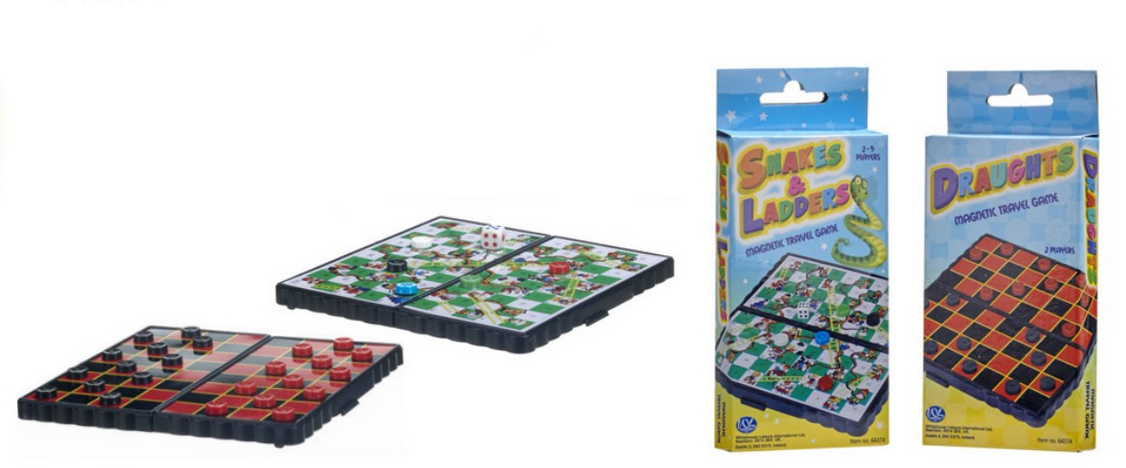 MAGNETIC TRAVEL GAME -2ass In scatola…x144