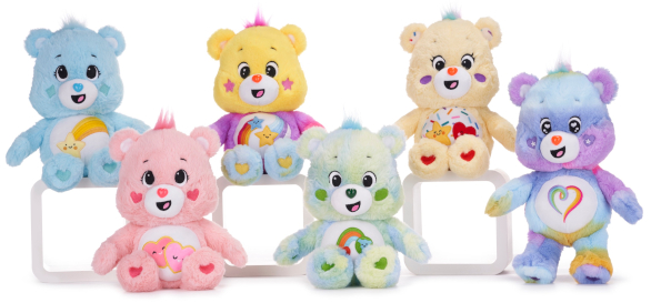 (Mis 3+) ORSETTI DEL CUORE (CARE BEARS) Serie 7 Peluche 30cm -6ass…x48