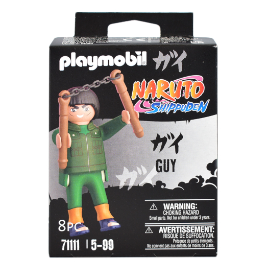 PLAYMOBIL NARUTO -Guy Personaggio In scatola 9x13cm…x8