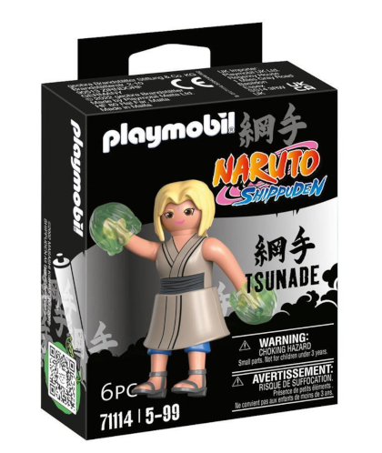 PLAYMOBIL NARUTO -Tsunade Personaggio In scatola 9x13cm…x8