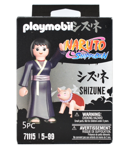 PLAYMOBIL NARUTO -Shizune Personaggio In scatola 9x13cm…x8