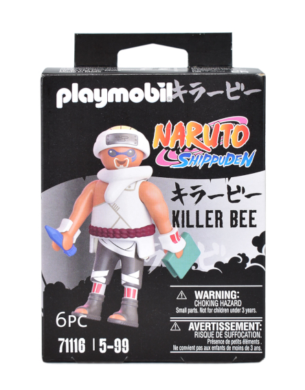 PLAYMOBIL NARUTO -Killer Bee Personaggio In scatola 9x13cm…x8
