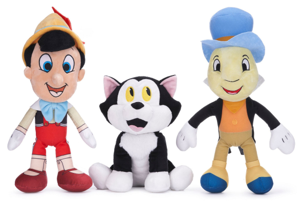 (Mis 3+) PINOCCHIO Peluche 30cm GIFT – 3ass…x36