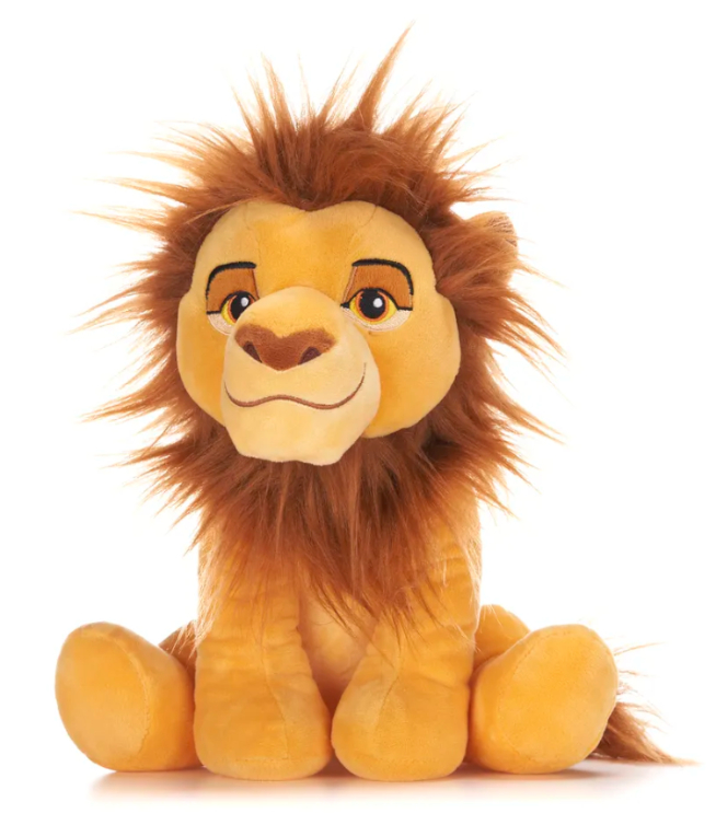 (Mis 3+) IL RE LEONE (Lion King) -MUFASA SOLO Peluche 30cm GIFT…x48