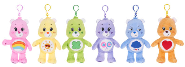 (Mis 0) ORSETTI DEL CUORE (CARE BEARS) Magic Peluche 10cm c/Bagclip -6ass…x180