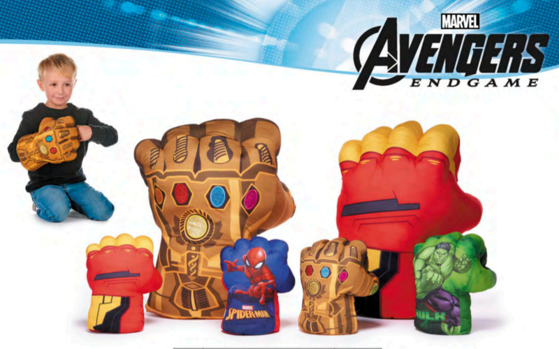 (Mis 7,5) GUANTONI MARVEL Peluche 55cm – 4ass…x6