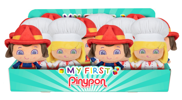 (Mis 2) MY FIRST PINYPON Peluche 15cm -2ass In espo da 24pz…x24