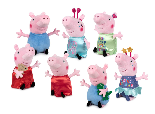 (Mis 5) PEPPA PIG Better Together Peluche 20cm…x12