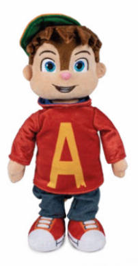 (Mis 3) ALVIN SUPER STAR Peluche 27cm…x48