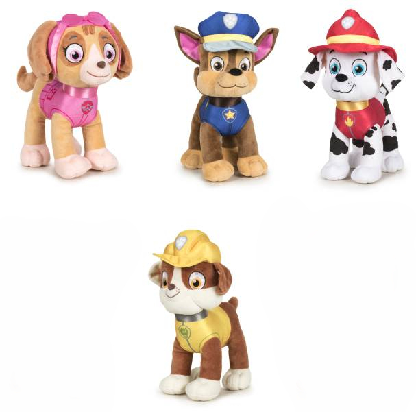 (Mis 5) PAW PATROL CLASSICO Peluche 30 cm – 4ass…x24