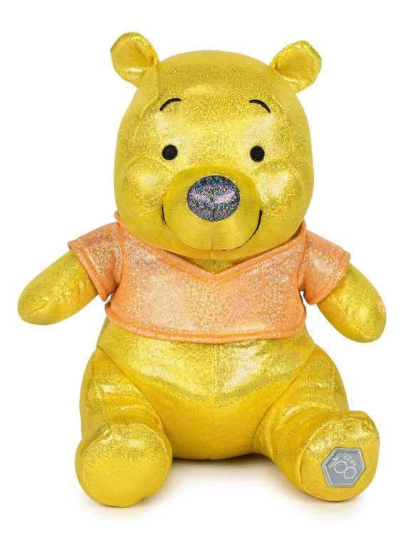 (Mis 3+) POOH Winnie The Pooh CROMATO DISNEY CENTENARIO Peluche 30cm…x12