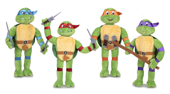 (Mis 1) TARTARUGHE NINJA Peluche 22cm – 4ass…x48