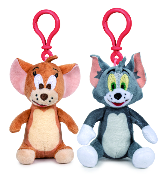 (Mis 0) TOM & JERRY Peluche 10cm c/Bagclip -2ass…x24…x96