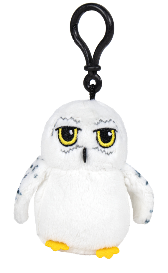 (Mis 0) HARRY POTTER- EDVIGE Sola Peluche 10cm c/Bagclip…x120