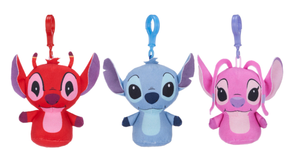 (Mis 0) STITCH Peluche 11cm c/Bagclip – 3ass…x120