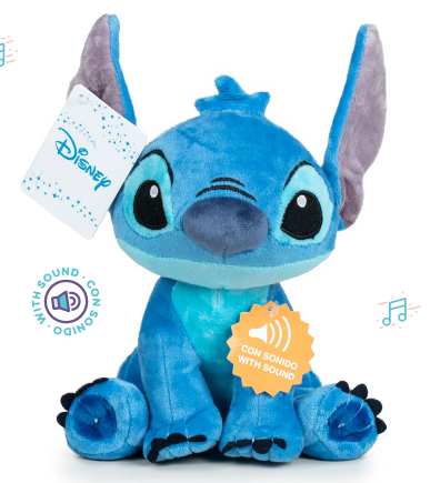 (Mis 9+) STITCH Peluche 100cm c/suono…x2