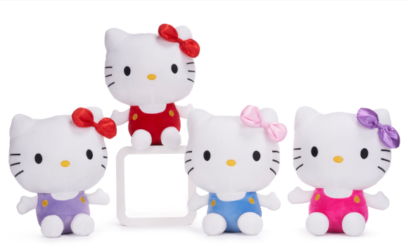 (Mis 5) HELLO KITTY Classica Peluche 35cm -4ass…x24