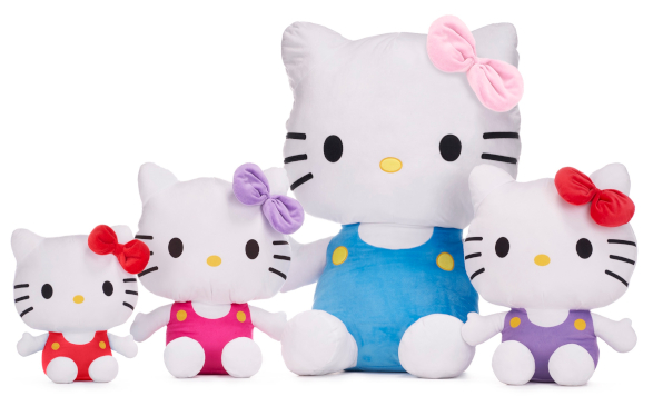 (Mis 7) HELLO KITTY Peluche 47cm -4ass…x12