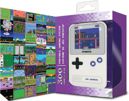 GIOCO PORTATILE ARCADE RETRO GO GAMER CLASSIC (300 giochi in 1) Micro Player -In box 16X10cm…x4