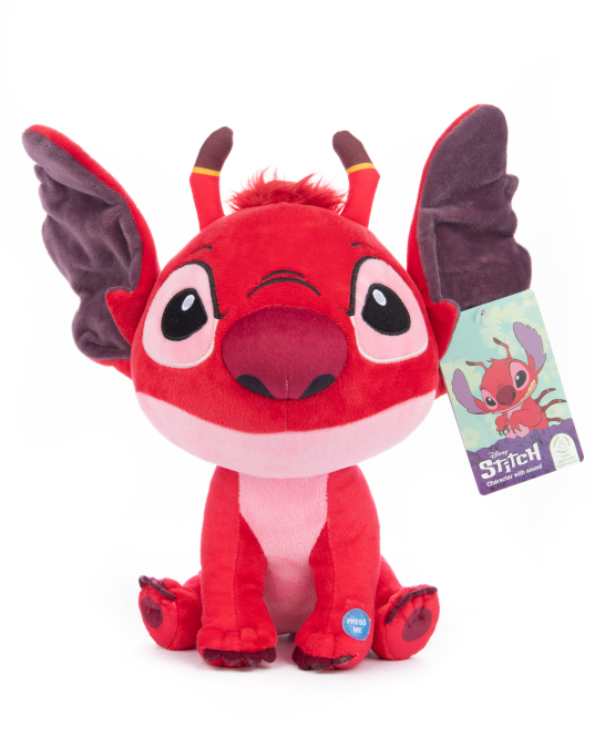 (Mis 2) LEROY (Stitch Rosso) Peluche 20cm Lil Bodz c/suono…x60