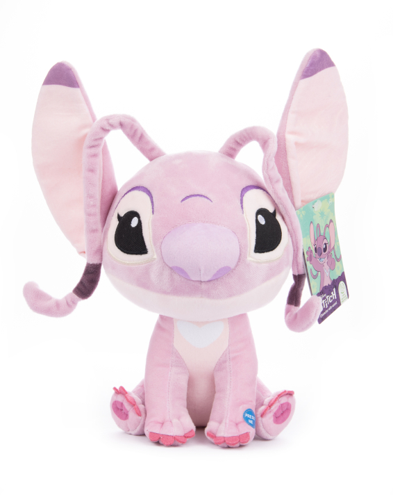 (Mis 5) ANGEL (Stitch Rosa) Lil Bodz Peluche con suono 35cm…x12