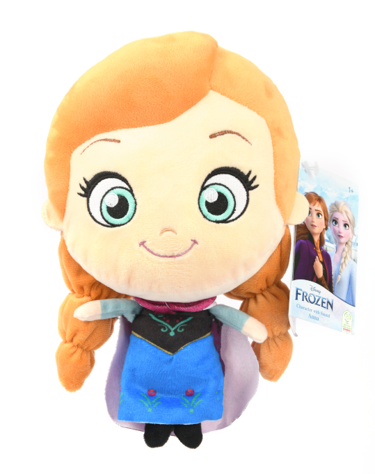 (Mis 3+) PRINCIPESSA ANNA Frozen Peluche 30cm Lil Bodz c/suono…x12