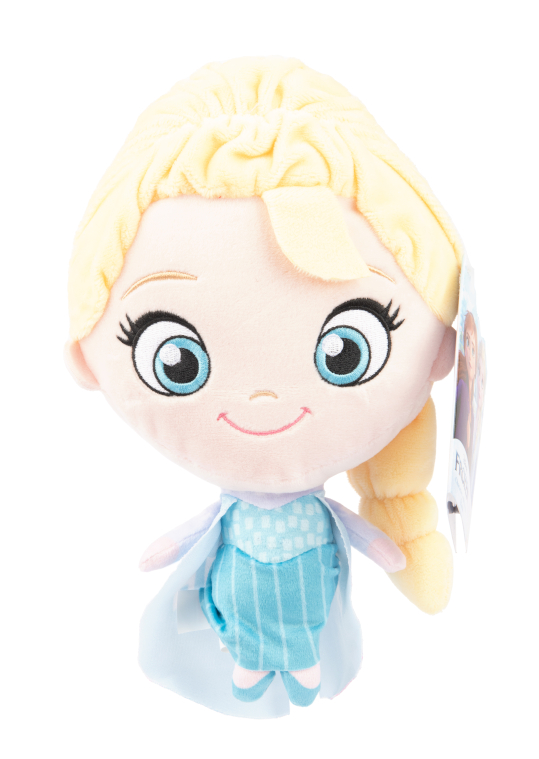 (Mis 3+) PRINCIPESSA ELSA Frozen Peluche 30cm Lil Bodz c/suono…x12