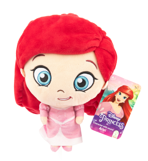 (Mis 3+) PRINCIPESSA ARIEL Lil Bodz Peluche 28cm c/suono…x12