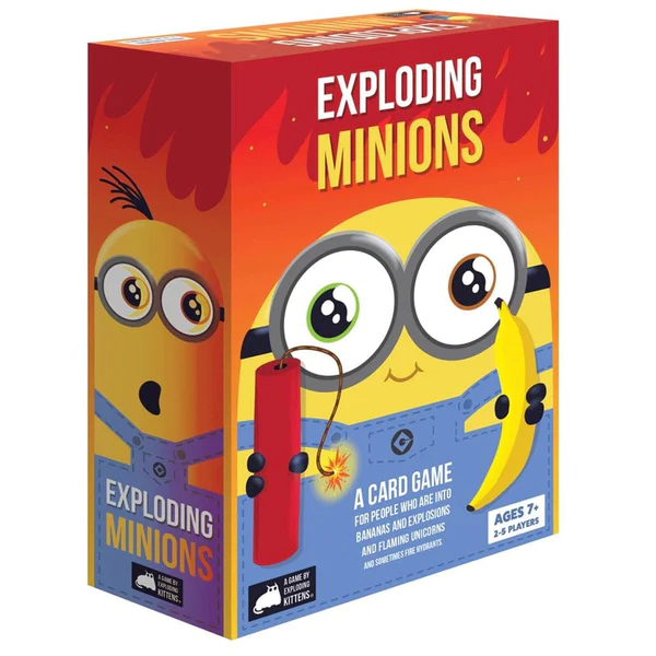 MINIONS GIOCO DI CARTE Banane Esplosive…x4