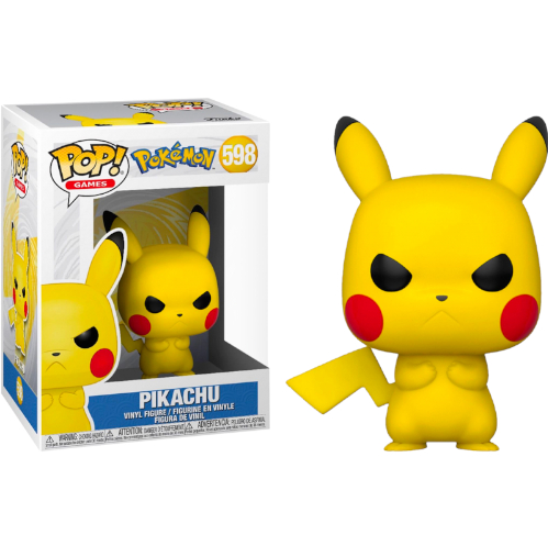 FUNKO POP! Pokemon -Pikachu Grumpy 598 In box (11x16cm)…x6