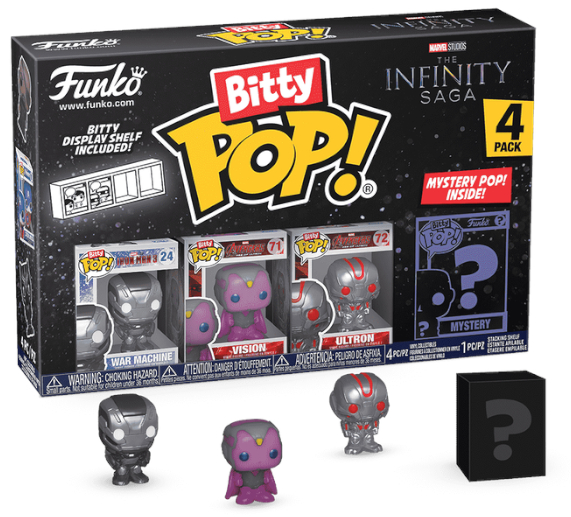 FUNKO BITTY POP! Marvel Infinity Saga (Iron) -4pz  In box