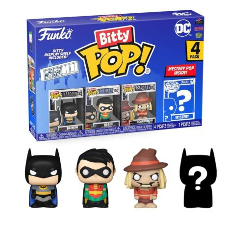 FUNKO BITTY POP! DC Batman -Pacco da 4pz In box