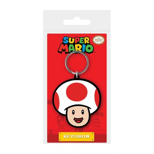 Portachiavi Tessuto Super Mario Faccia - Portachiavi - Pyramid