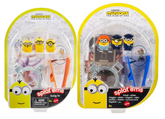 MINIONS Mattel Personaggi e accessori In blister 15cm -2ass…x5