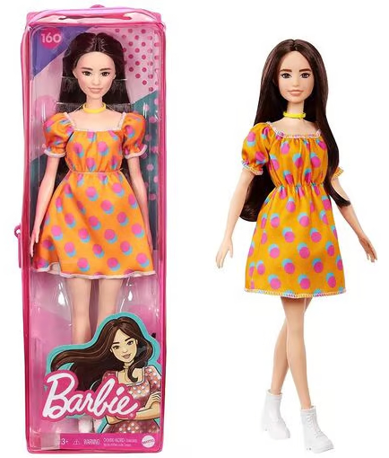 BARBIE FASHIONISTA POLKA -Mattel In blister 32cm…x4