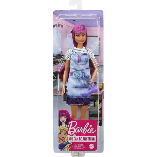 BARBIE YOU CAN BE ANYTHING Mattel Parrucchiera In box 30cm…x6
