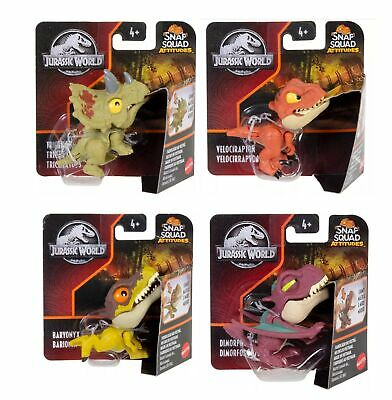 JURASSIC WORLD Dinosauri collezionabili In blister 10cm -4ass…x4