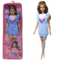 BARBIE FASHIONISTA PROTESI GAMBA -Mattel In blister 32cm…x6